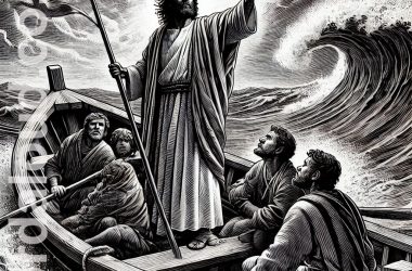 Jesus calms the storm | KJV Gospel | Audio Bible