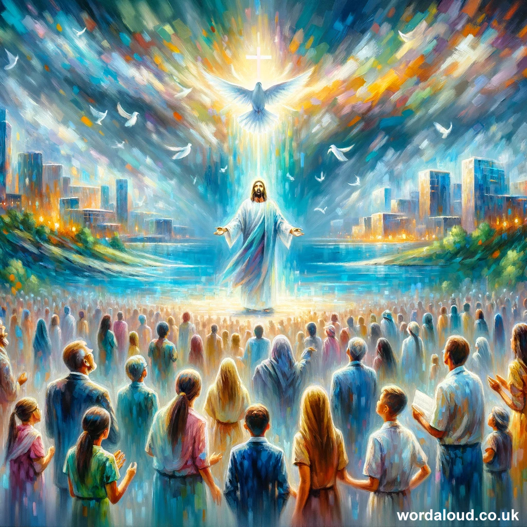 Jesus 2024 | King James Audio Bible KJV | Word Aloud | Oliver Peers | Parousia