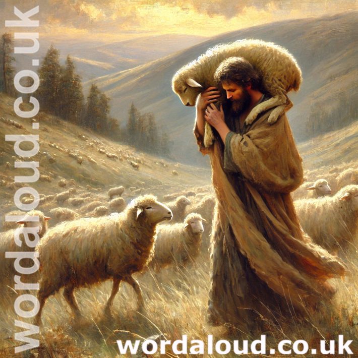 From A Homily By Saint Asterius Of Amasea | Jesus Carries A Sheep