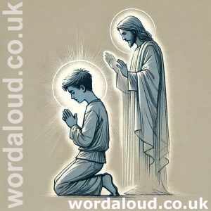 Eucharist | Boy At Prayer | Jesus And A Child