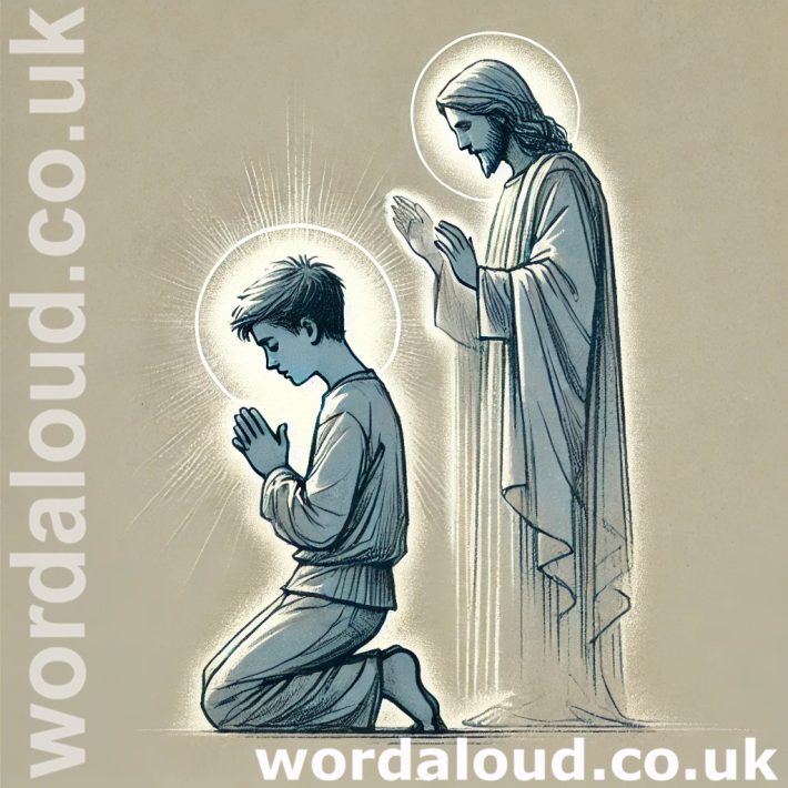 Eucharist | Boy At Prayer | Jesus And A Child