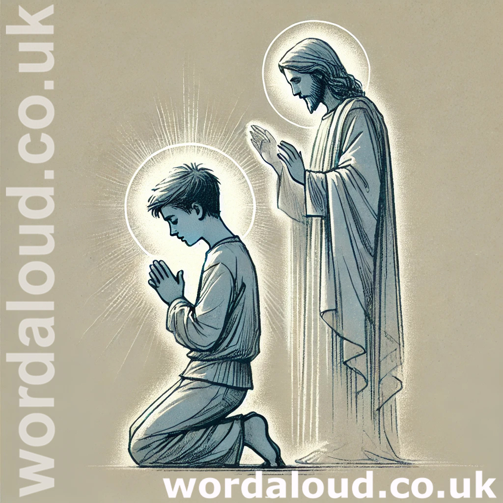Eucharist | Boy At Prayer | Jesus And A Child