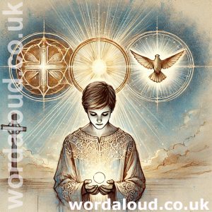 Boy At Prayer | Jesus And The Trinity In The Eucharist