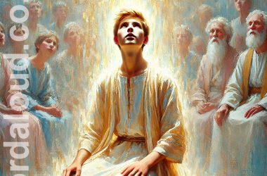 Boy At Prayer | Jesus And The Holy Spirit | Pentecost