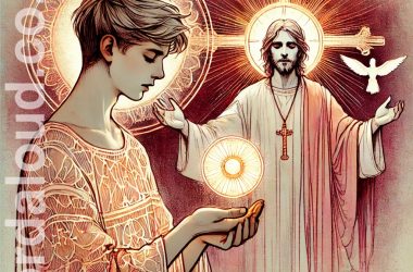 Boy At Prayer | Jesus And The Trinity In The Eucharist | Risen Lord