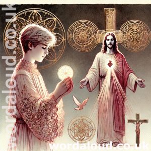 Boy At Prayer | Jesus And The Trinity In The Eucharist | Risen Lord