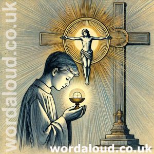 Eucharist | Boy At Prayer | Jesus And A Child | Jesus Cross And Passion | Easter