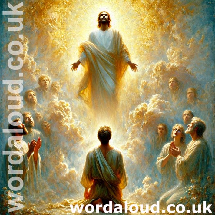 Boy At Prayer | Ascension | Jesus And The Holy Spirit | Pentecost