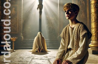 Boy At Prayer With Jesus In The Temple | Crucifixion | Lord's Prayer