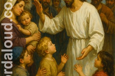 Jesus Prays With Little Children | Blessings Of Jesus
