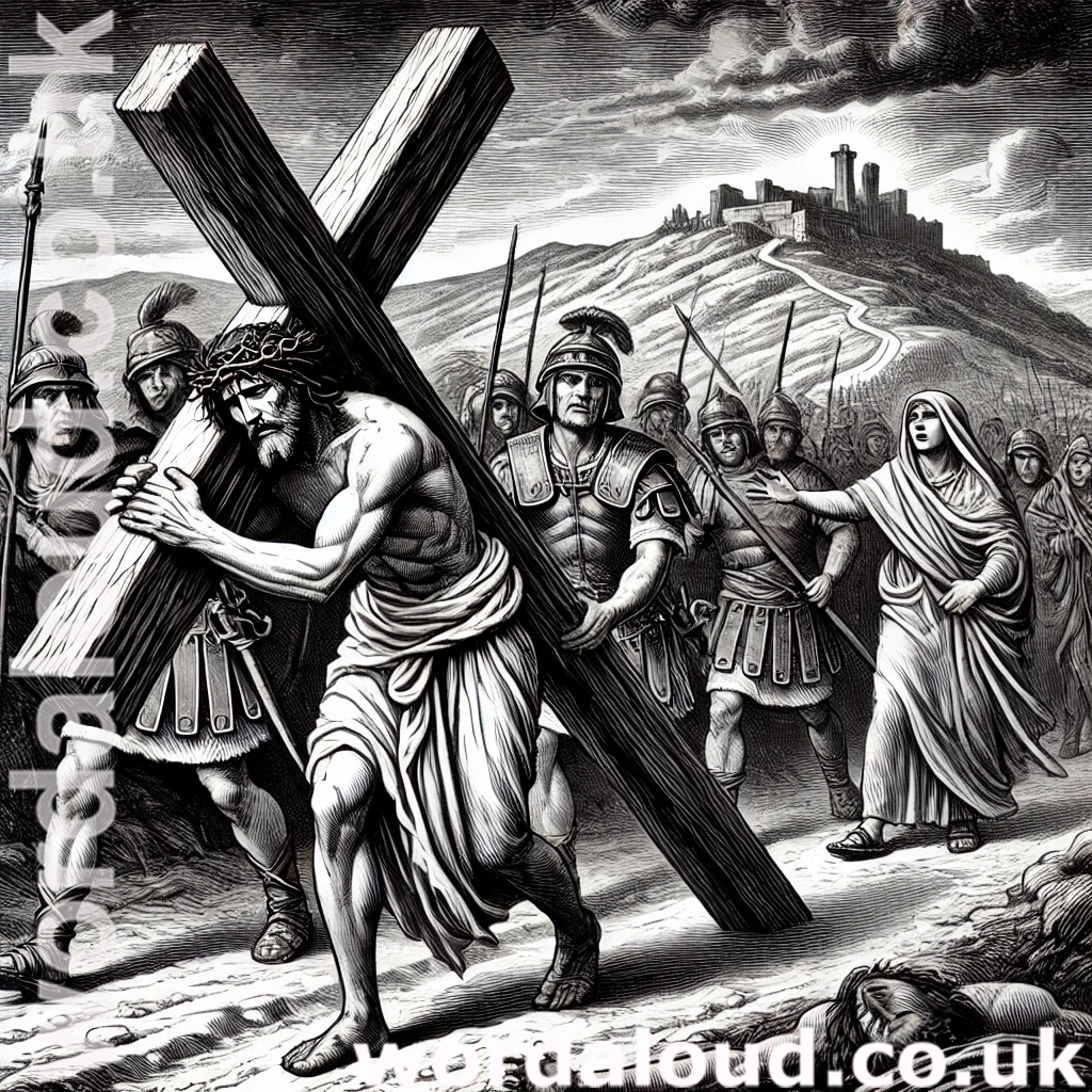 Jesus Carries His Cross | Via Dolorosa