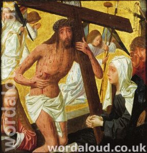 Jesus On Via Dolorosa | Jesus Carries His Cross