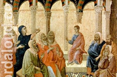 Jesus As A Boy Disputes In The Temple