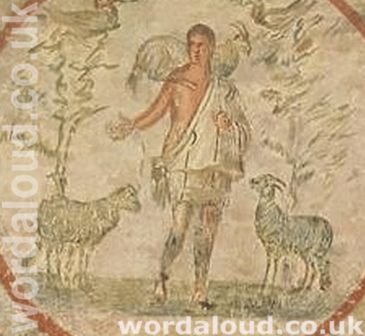 Jesus Christ The Good Shepherd | Ancient Image