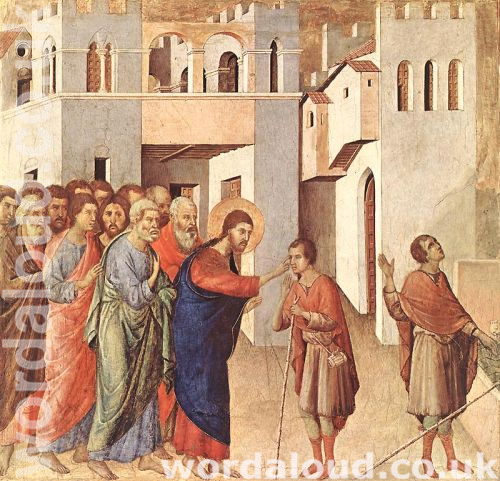 Jesus Healing Miracle | Jesus Heals A Blind Man