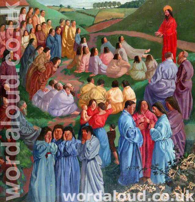 Jesus Preaches The Sermon On The Mount | Beatitudes | Bible Scene