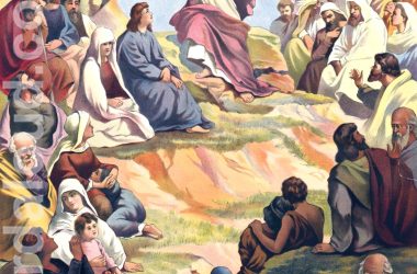 Jesus Preaches The Sermon On The Mount