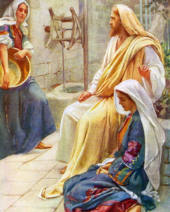 Christian Art | Jesus, Mary, Martha