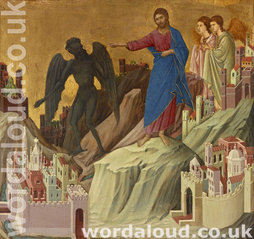 Temptation Of Jesus By Satan