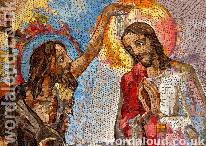 John The Baptist With Jesus
