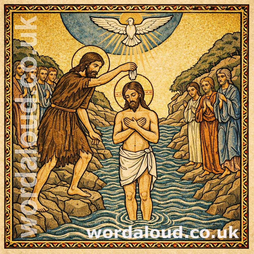 Baptism Of Jesus In The Jordan By John The Baptist | Theophany