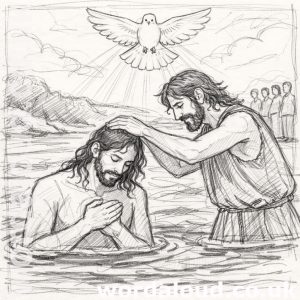Baptism Of Jesus In The Jordan By John The Baptist | Theophany