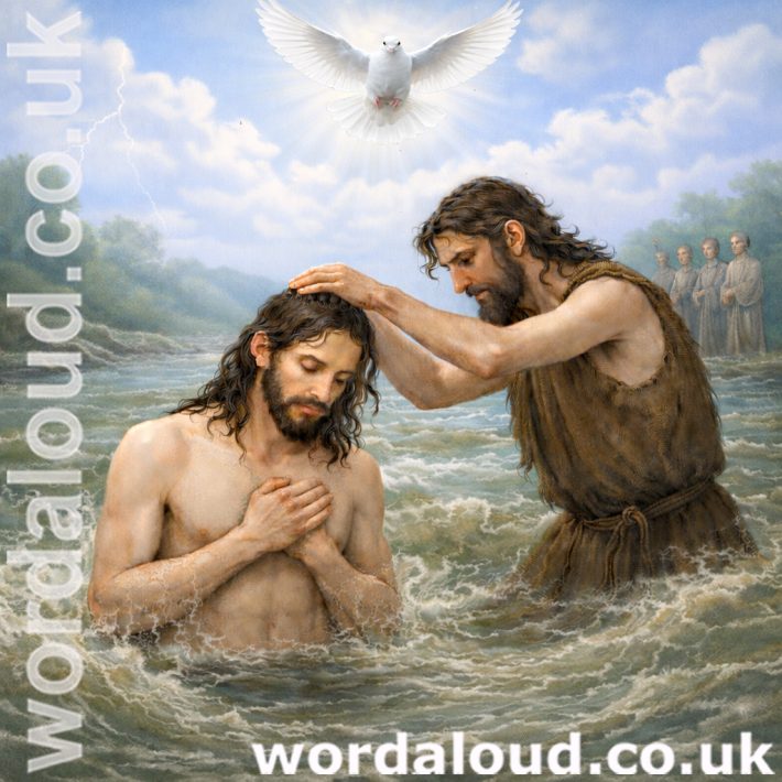 Theophany | Baptism Of Jesus By John In The River Jordan