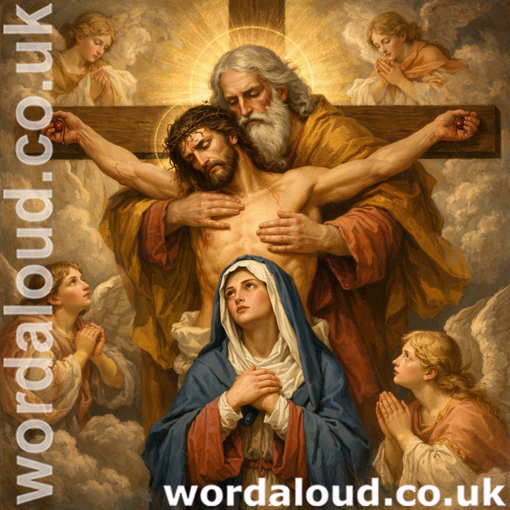 God The Father, God The Son, And Mary | The Cross