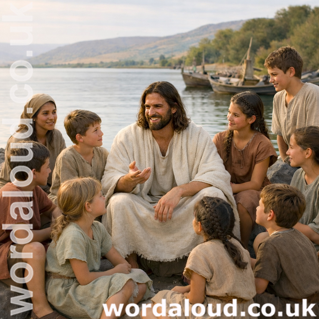 Jesus With The Children | Jesus, God, Is Love