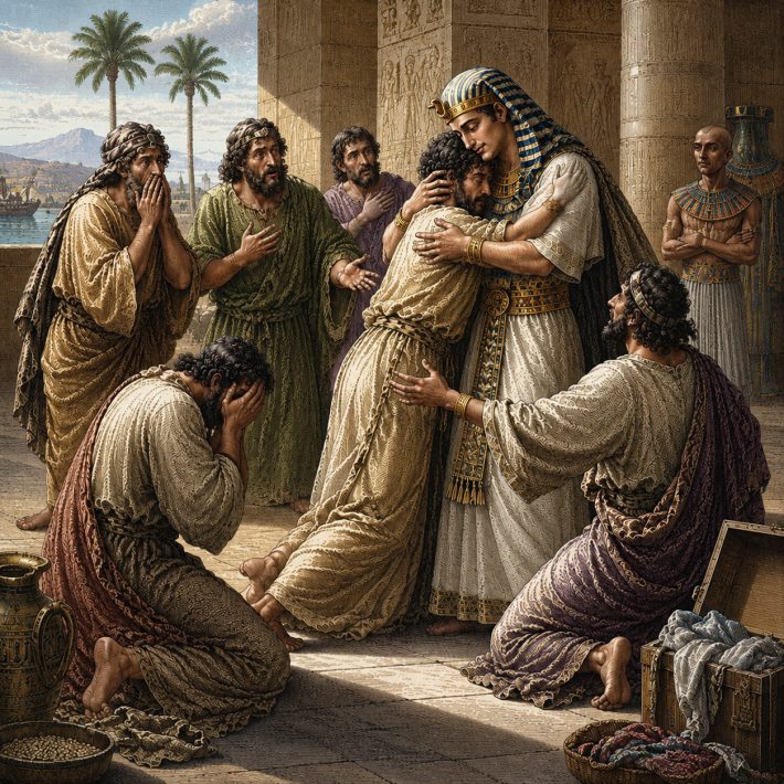 Joseph Reveals Himself In Recognition To His Brothers