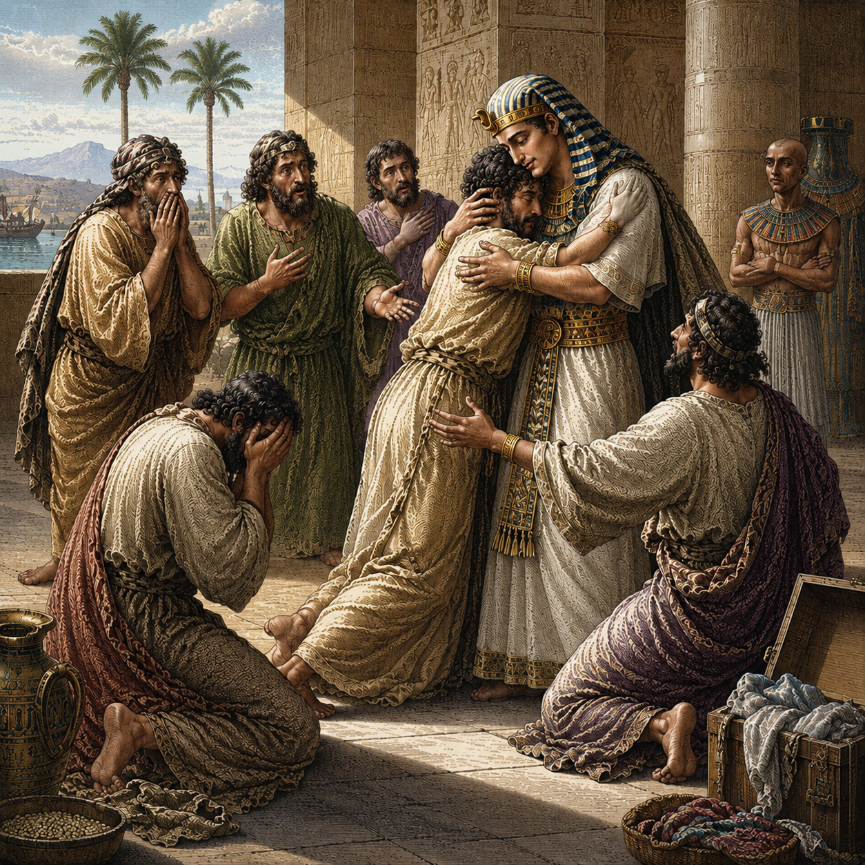 Joseph Reveals Himself In Recognition To His Brothers