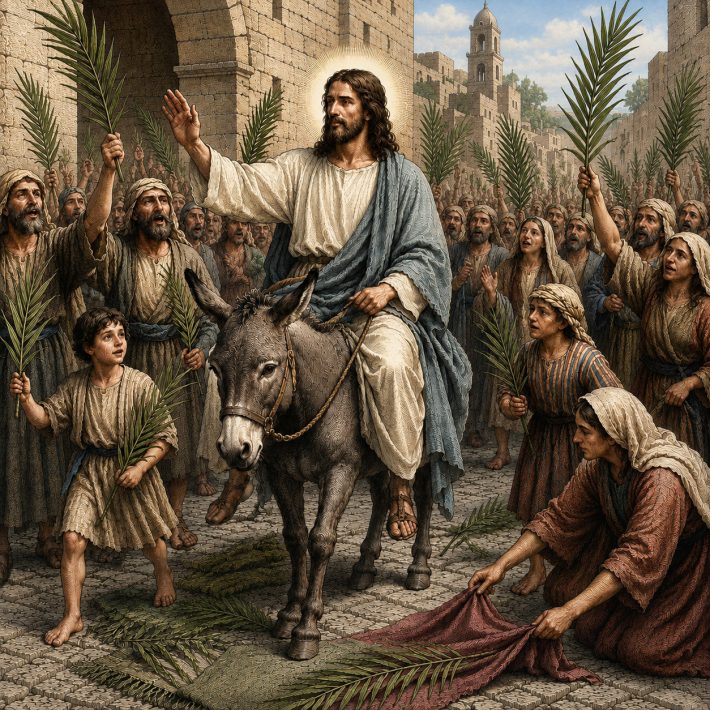 Palm Sunday | Jesus Enters Into Jerusalem